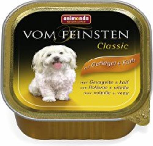 Animonda paštéta Classic hydina/teľacie mäso 150g + Množstevná zľava
