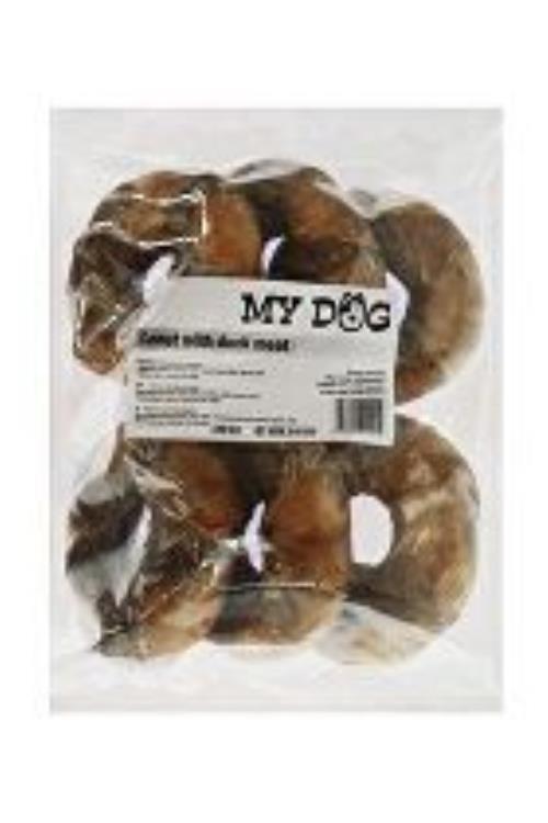 Delikatesa Donut s kačacím mäsom 10cm 6ks + Množstevná zľava