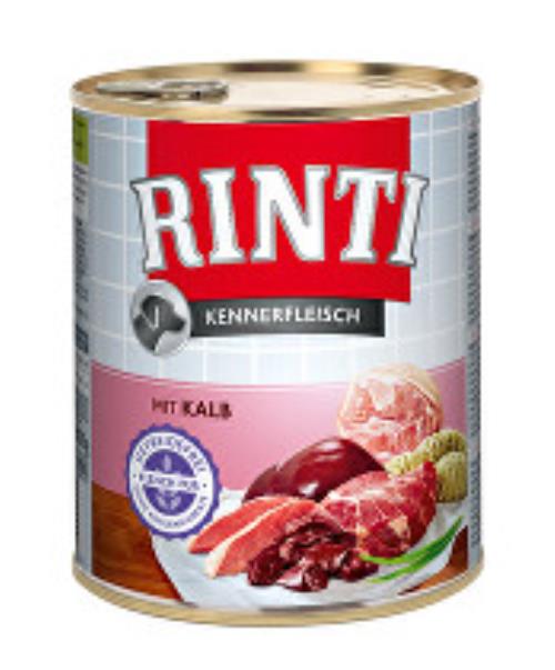 Rinti Dog teľacia konzerva 800g + Množstevná zľava