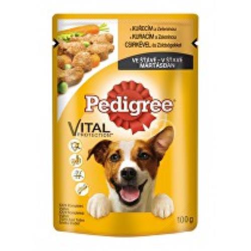 Pedigree kapsa kuřecí a zelenina ve šťávě 100g + Množstevná zľava