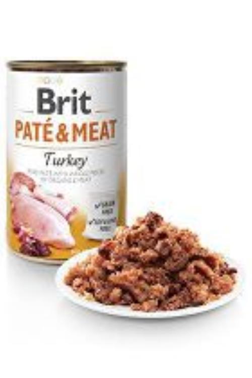 Brit Dog Cons Paté & Meat Turkey 800g + Množstevná zľava