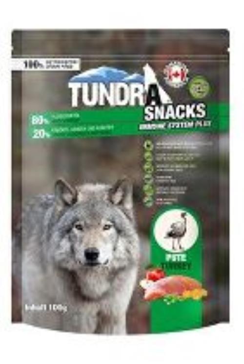 TUNDRA snack pre psov Turkey Immune Systeme 100g + Množstevná zľava