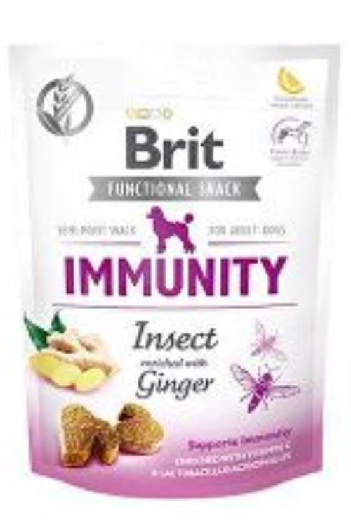 Brit Care Funkčná pochúťka pre psov Immunity Insect 150g + Množstevná zľava