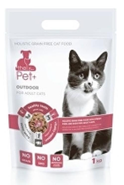 Pet+ 3v1 cat OUTDOOR 1kg
