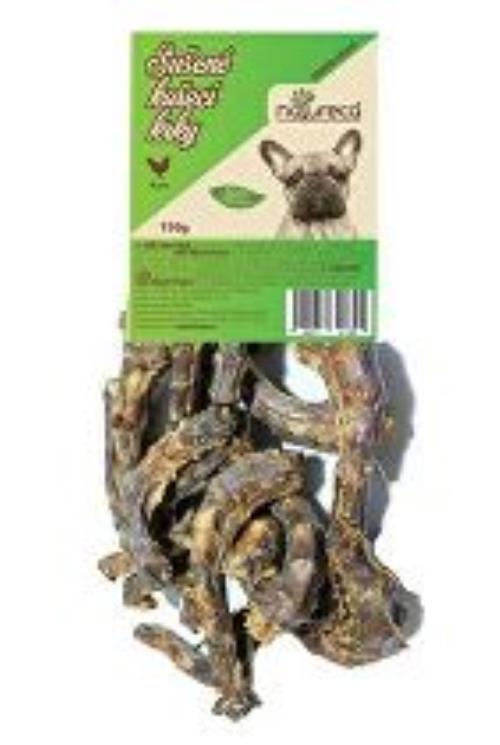 NATURECA pochúťka Kuracie krky sušené 150g + Množstevná zľava NATURECA 4 + 1