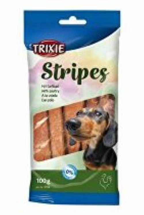 Trixie STRIPES ľahké hydinové mäso pre psov 10ks 100g TR + Množstevná zľava