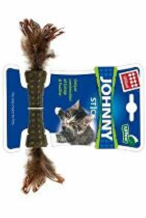 Hračka pre mačky GiGwi Johnny Stick Catnip s perím