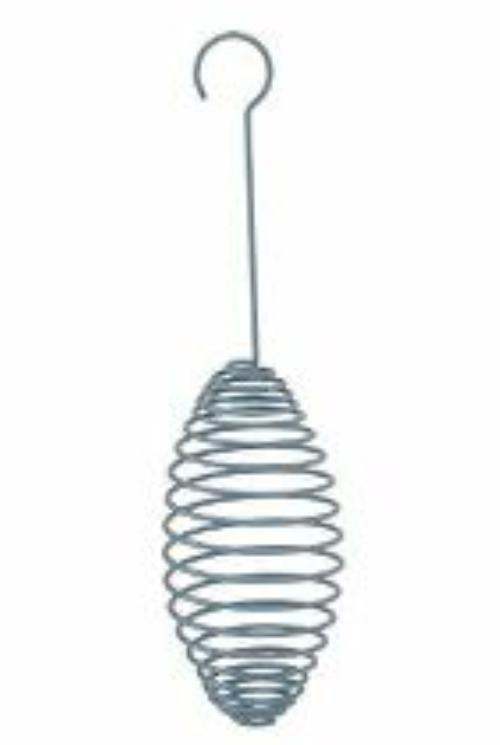 Vonkajší podávač. SPIRAL pre tučné lopty kovový modrý 15cm Zolux
