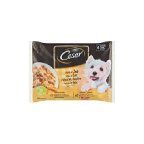Cesar Selection kapsula v želé 4x100g + Množstevná zľava