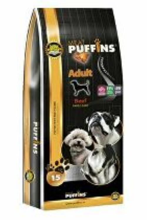 Puffins Adult Beef 15kg