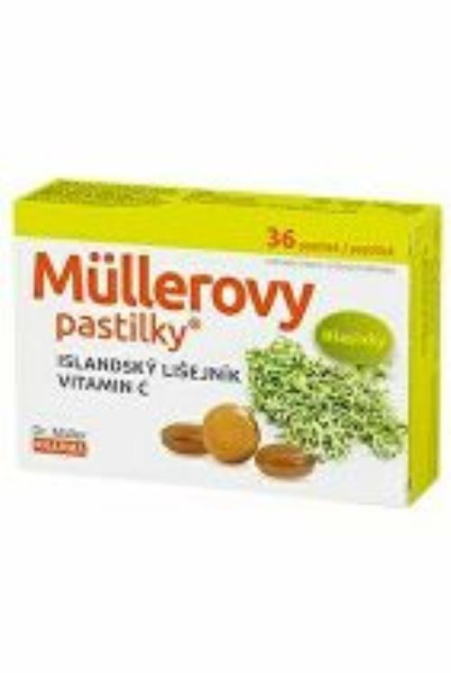 Dr.Muller Pastilky s islandským lišajníkom 36ks