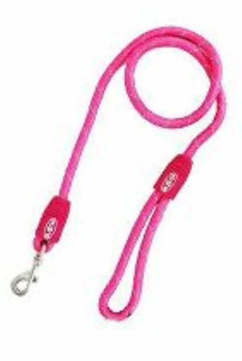 BUSTER Reflexné lanové vodítko 120cm/13mm ružové