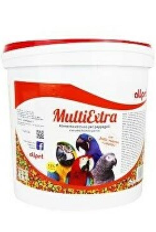 Krmivo pre veľké papagáje MULTIEXTRA extrud. 5 kg
