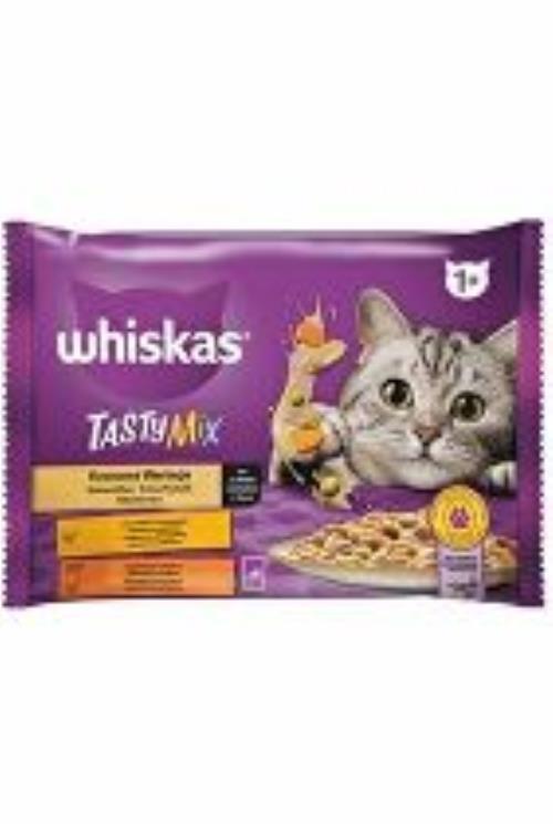 Kapsuly Whiskas. Tasty Mix Creamy Creations 4x85g + Množstevná zľava