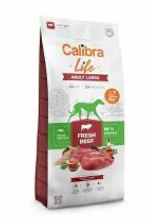 Calibra Dog Life Adult Large Fresh Beef 12kg + malé balenie zadarmo