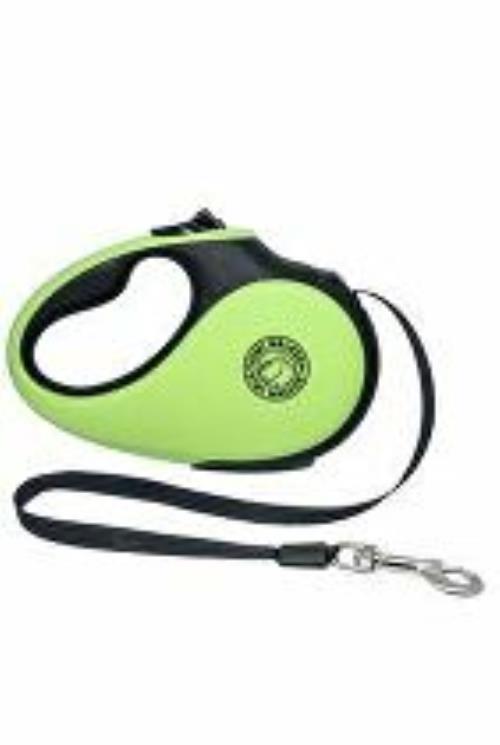 Samonavíjacie vodítko 15kg/5m zelené/čierne Kiwi