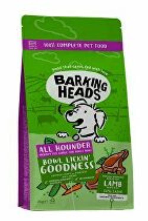 BARKING HEADS All Hounder Bowl Lickin Good Lamb 2kg