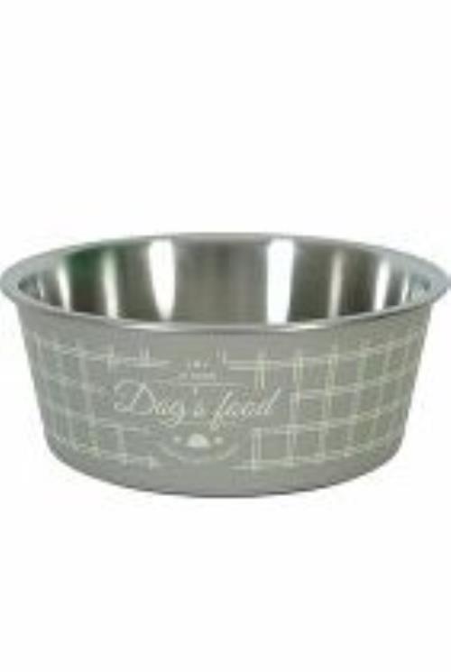 Nerezová miska pre psov FOOD DOG 750ml hnedá Zolux