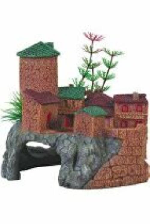 Akváriová dekorácia MEDIEVAL Village M 10cm Zolux