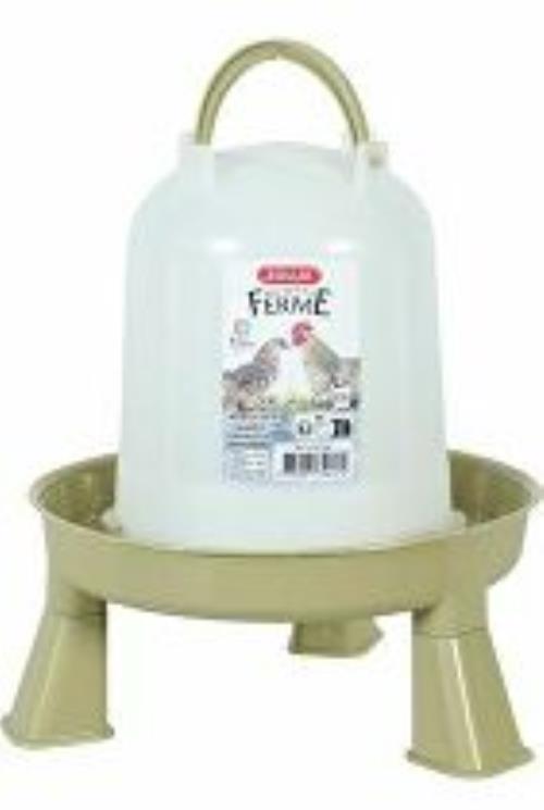 Napájačka pre hydinu na státie 1,5 l zelená Zolux