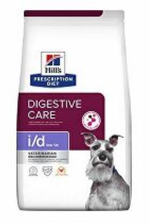 Hill's Prescription Diet i/d Low Fat Péče o zažívání granule pro psy 4 kg + 3 konzervy ZADARMO