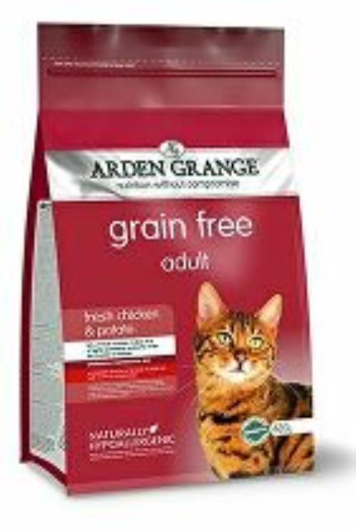 Arden Grange GF Cat Adult with fresh Chick&Potato 400g