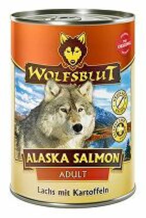 Wolfsblut Dog Adult Alaska Salmon cons. 395g