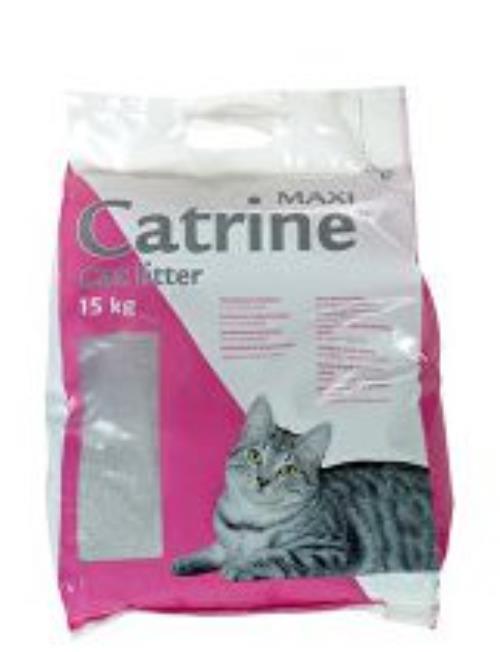 Catrine podstielka pre mačky, hrudkujúca, pohlcujúca zápach 15 kg