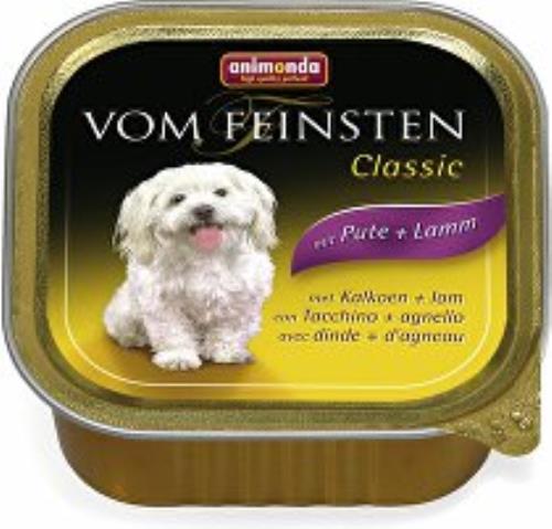 Animonda paštéta Classic morčací/jahňací pes 150g + Množstevná zľava