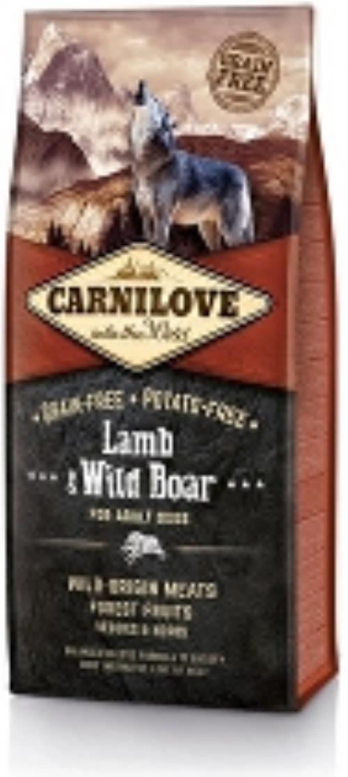 Carnilove Dog Lamb & Wild Boar for Adult 12kg
