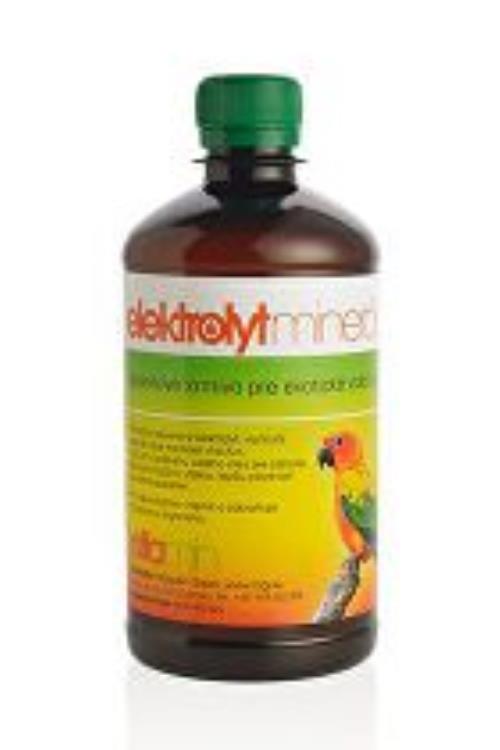 Elektrolytový minerál pre exotické vtáky 500ml