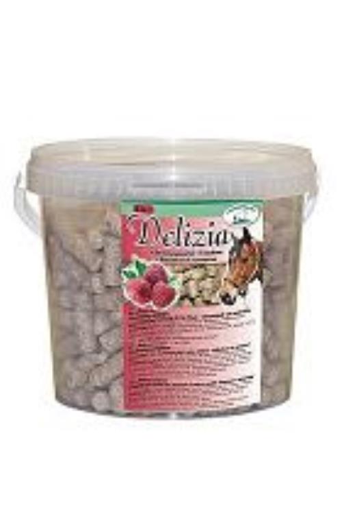 Delikatesa pre kone DELIZIA malina 3 kg vedro