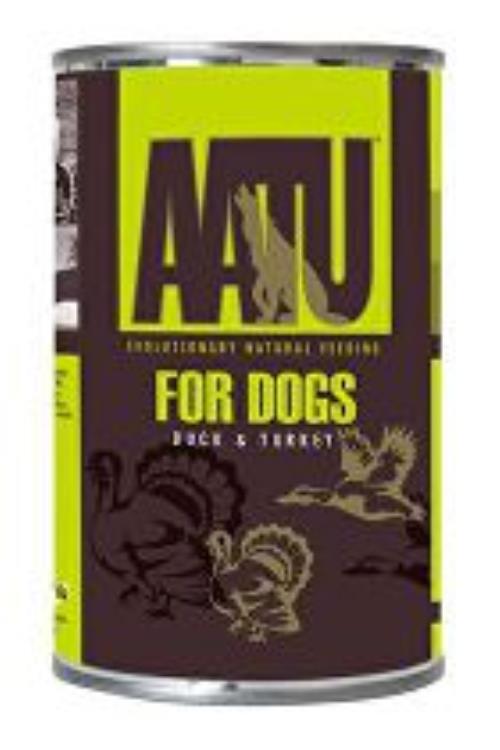 AATU Dog Duck n Turkey konz. 400g + Množstevná zľava