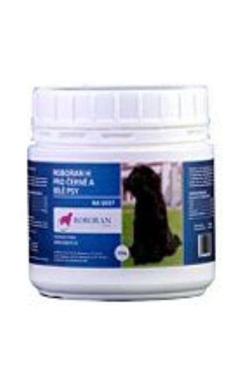 Roboran H pre psy čiernobiely plv 400g