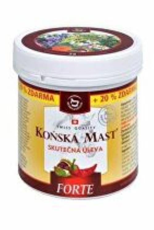 Koňská mast hřejivá Forte 250ml