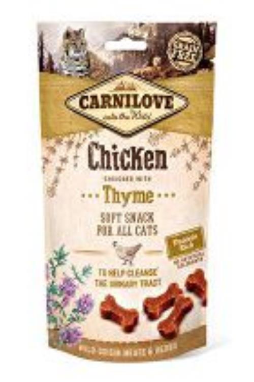 Carnilove Cat Semi Moist Snack Chicken & Thyme 50g + Množstevná zľava