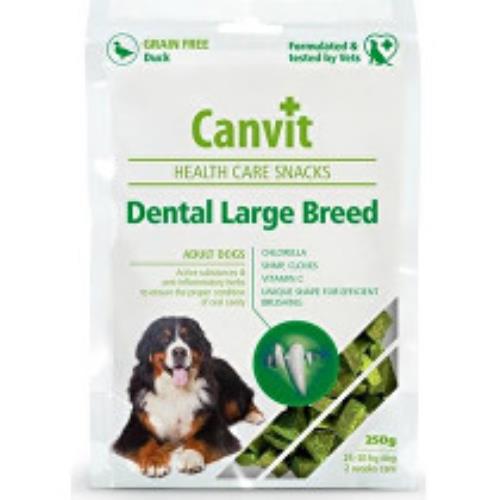 Canvit Snacks Dental Large Breed-Duck 250g + Množstevná zľava