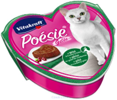 Vitakraft Cat Poésie cons. želé zvieratko, brusnica 85g + Množstevná zľava