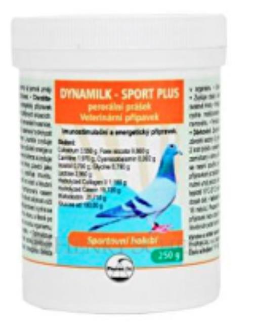 Dynamilk-SPORT PLUS plv.auv 250g