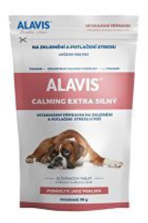 Alavis Calming Extra Strong pre psov 96g 30tbl