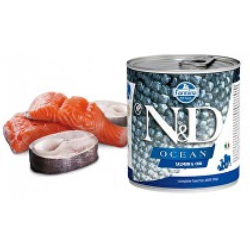 N&D DOG OCEAN Adult Salmon & Codfish 285g + Množstevná zľava