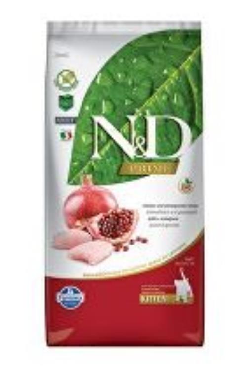 N&D PRIME CAT KITTEN Chicken & Pomegranate 10kg