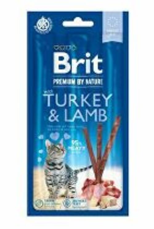 Brit Premium Cat by Nature Sticks Turkey&Lamb(3pcs) + Množstevná zľava