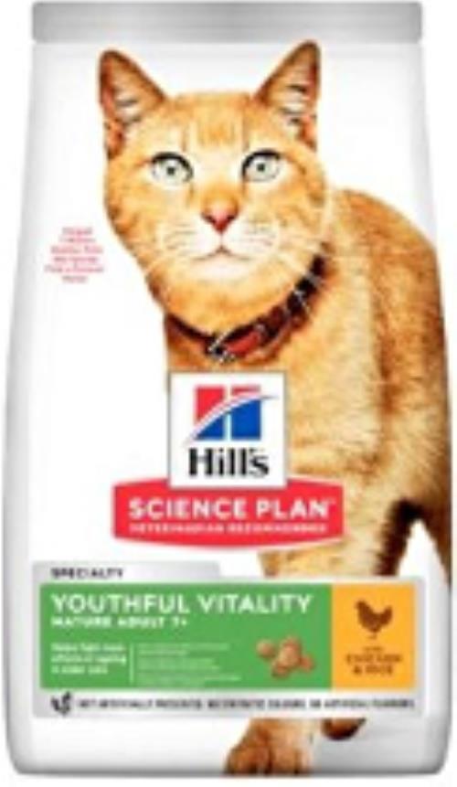Hill's Fel. Suché kuracie mäso SP Adult7+Senior Vitality 1,5g