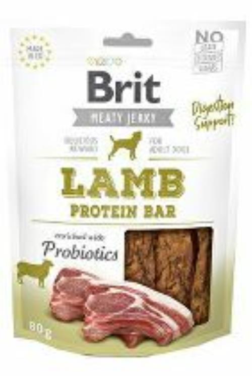 Brit Jerky Lamb Protein Bar 80g + Množstevná zľava