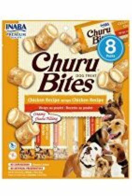 Churu Dog Bites Chicken Wraps 8x12g