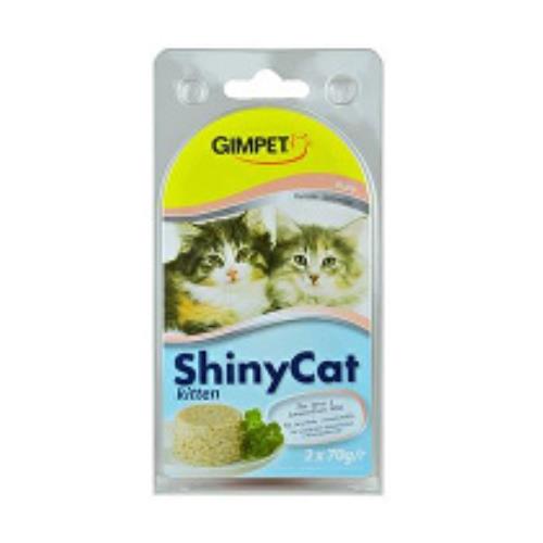 Gimpet cat cons. ShinyCat Junior chicken 2x85g + Množstevná zľava