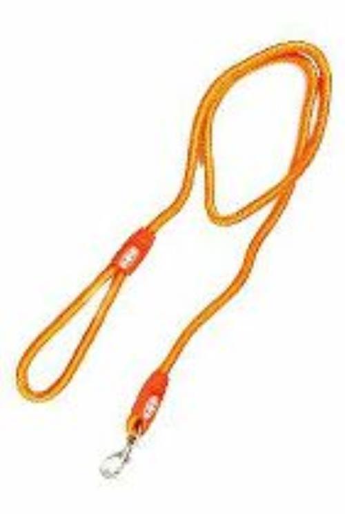 BUSTER Reflexné lanové vodítko 120cm/13mm oranžové