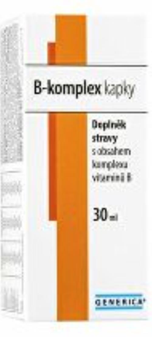 Vitamín B-komplex Generica gtt 30ml