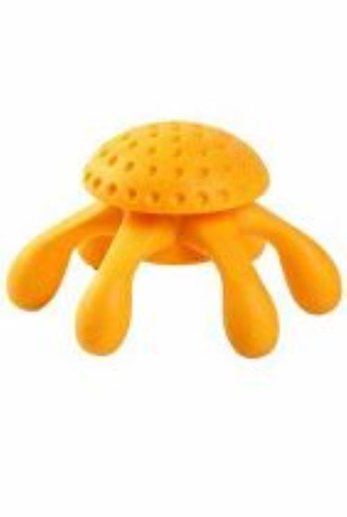 Hračkársky pes OCTUPUS MINI float. z TPR peny, oranžová KW